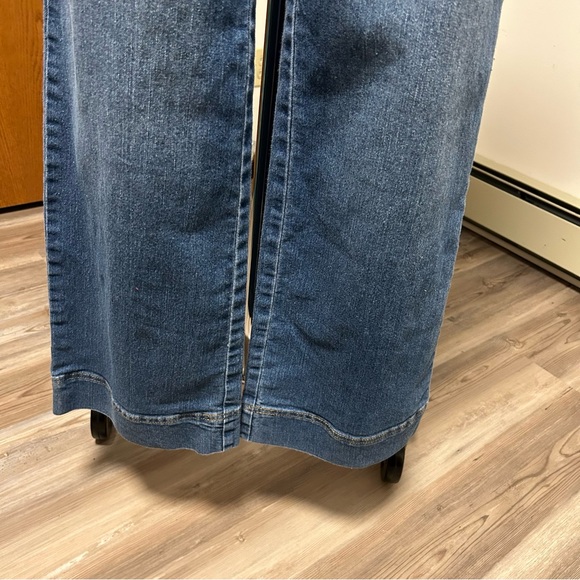 Dollhousee Denim Wide Leg Bibs Overalls Jumpsuit - Picture 4 of 9